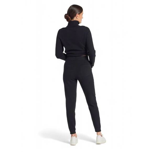 NEW ANATOMIE emily cashmere turtleneck sweater in black - Picture 3 of 3